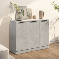 Thumbnail for Sideboard Betongrau 90,5x30x70 cm Holzwerkstoff