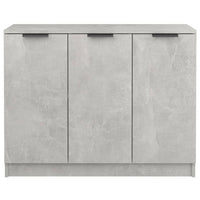 Thumbnail for Sideboard Betongrau 90,5x30x70 cm Holzwerkstoff