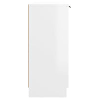 Thumbnail for Sideboard Hochglanz-Weiß 90,5x30x70 cm Holzwerkstoff
