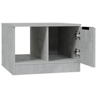 Thumbnail for Couchtisch Betongrau 50x50x36 cm Holzwerkstoff