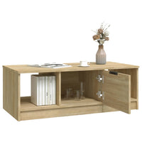 Thumbnail for Couchtisch Sonoma-Eiche 102x50x36 cm Holzwerkstoff