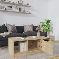 Thumbnail for Couchtisch Sonoma-Eiche 102x50x36 cm Holzwerkstoff