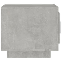 Thumbnail for Couchtisch Betongrau 51x50x45 cm Holzwerkstoff