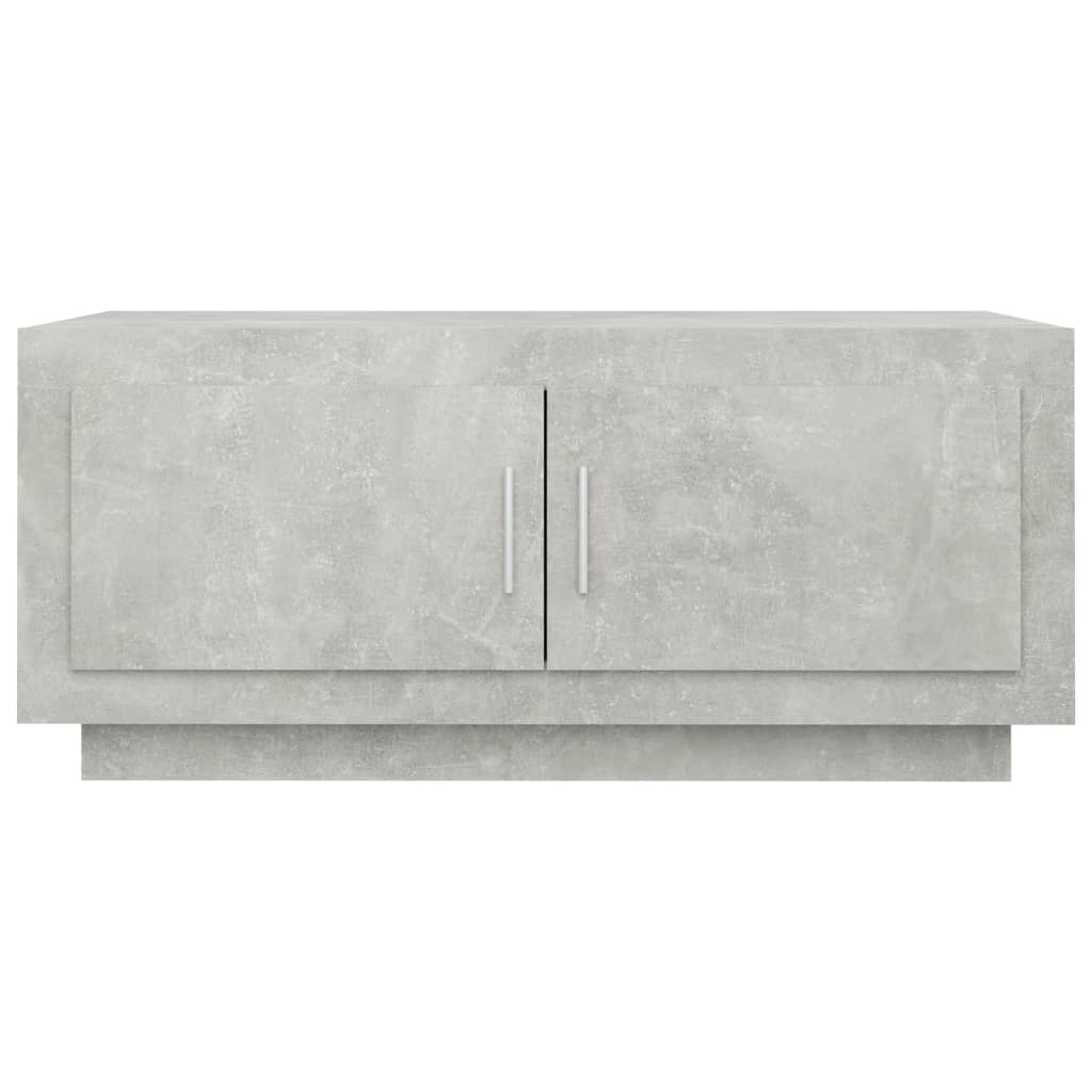 Couchtisch Betongrau 102x50x45 cm Holzwerkstoff