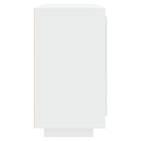 Thumbnail for Sideboard Weiß 80x40x75 cm Holzwerkstoff