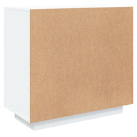 Thumbnail for Sideboard Weiß 80x40x75 cm Holzwerkstoff