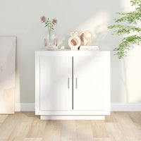 Thumbnail for Sideboard Weiß 80x40x75 cm Holzwerkstoff