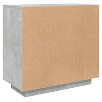 Thumbnail for Sideboard Betongrau 80x40x75 cm Holzwerkstoff