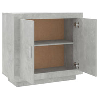 Thumbnail for Sideboard Betongrau 80x40x75 cm Holzwerkstoff