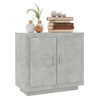 Thumbnail for Sideboard Betongrau 80x40x75 cm Holzwerkstoff
