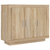 Thumbnail for Sideboard Sonoma-Eiche 92x35x75 cm Holzwerkstoff