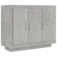 Thumbnail for Sideboard Betongrau 92x35x75 cm Holzwerkstoff