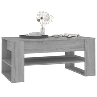 Thumbnail for Couchtisch Grau Sonoma 102x55x45 cm Holzwerkstoff