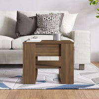 Thumbnail for Couchtisch Braun Eichen-Optik 55,5x55x45 cm Holzwerkstoff