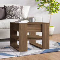 Thumbnail for Couchtisch Braun Eichen-Optik 55,5x55x45 cm Holzwerkstoff