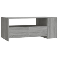 Thumbnail for Couchtisch Grau Sonoma 102x55x42 cm Holzwerkstoff