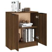 Thumbnail for Sideboard Braun Eichen-Optik 60x30x70 cm Holzwerkstoff