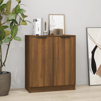 Thumbnail for Sideboard Braun Eichen-Optik 60x30x70 cm Holzwerkstoff
