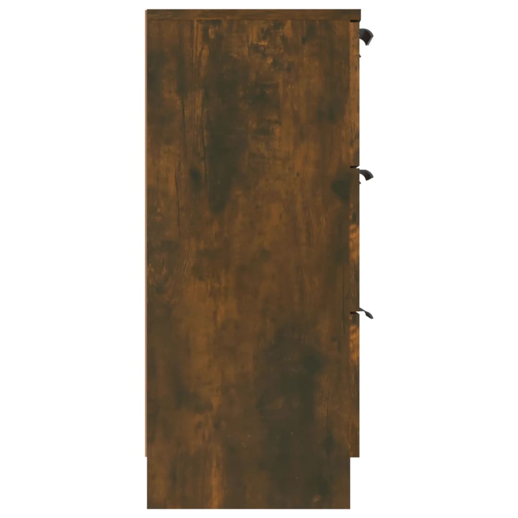 Sideboard Räuchereiche 60x30x70 cm Holzwerkstoff