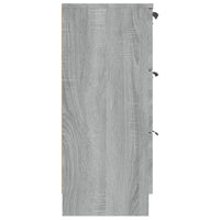 Thumbnail for Sideboard Grau Sonoma 60x30x70 cm Holzwerkstoff