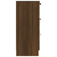 Thumbnail for Sideboard Braun Eichen-Optik 60x30x70 cm Holzwerkstoff