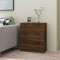 Thumbnail for Sideboard Braun Eichen-Optik 60x30x70 cm Holzwerkstoff