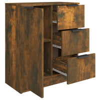Thumbnail for Sideboard Räuchereiche 60x30x70 cm Holzwerkstoff
