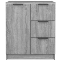 Thumbnail for Sideboard Grau Sonoma 60x30x70 cm Holzwerkstoff