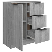 Thumbnail for Sideboard Grau Sonoma 60x30x70 cm Holzwerkstoff