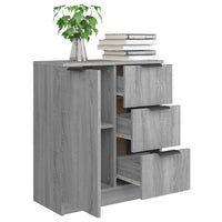 Thumbnail for Sideboard Grau Sonoma 60x30x70 cm Holzwerkstoff