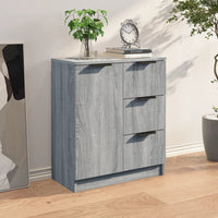 Thumbnail for Sideboard Grau Sonoma 60x30x70 cm Holzwerkstoff