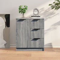 Thumbnail for Sideboard Grau Sonoma 60x30x70 cm Holzwerkstoff