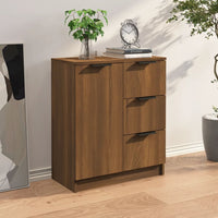 Thumbnail for Sideboard Braun Eichen-Optik 60x30x70 cm Holzwerkstoff