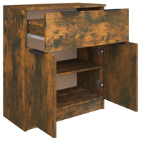Thumbnail for Sideboard Räuchereiche 60x30x70 cm Holzwerkstoff