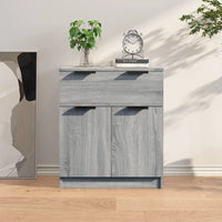 Thumbnail for Sideboard Grau Sonoma 60x30x70 cm Holzwerkstoff