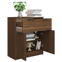 Thumbnail for Sideboard Braun Eichen-Optik 60x30x70 cm Holzwerkstoff