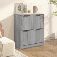 Thumbnail for Sideboard Grau Sonoma 60x30x70 cm Holzwerkstoff