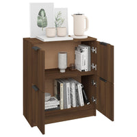 Thumbnail for Sideboard Braun Eichen-Optik 60x30x70 cm Holzwerkstoff