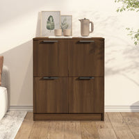 Thumbnail for Sideboard Braun Eichen-Optik 60x30x70 cm Holzwerkstoff