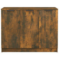 Thumbnail for Sideboard Räuchereiche 90,5x30x70 cm Holzwerkstoff