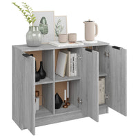 Thumbnail for Sideboard Grau Sonoma 90,5x30x70 cm Holzwerkstoff