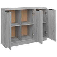 Thumbnail for Sideboard Grau Sonoma 90,5x30x70 cm Holzwerkstoff