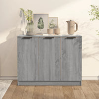 Thumbnail for Sideboard Grau Sonoma 90,5x30x70 cm Holzwerkstoff