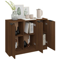 Thumbnail for Sideboard Braun Eichen-Optik 90,5x30x70 cm Holzwerkstoff