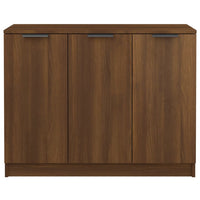Thumbnail for Sideboard Braun Eichen-Optik 90,5x30x70 cm Holzwerkstoff