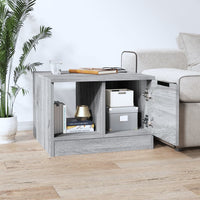 Thumbnail for Couchtisch Grau Sonoma 50x50x36 cm Holzwerkstoff