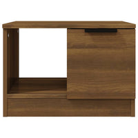 Thumbnail for Couchtisch Braun Eichen-Optik 50x50x36 cm Holzwerkstoff