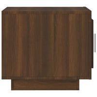 Thumbnail for Couchtisch Braun Eichen-Optik 51x50x45 cm Holzwerkstoff