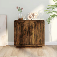 Thumbnail for Sideboard Räuchereiche 80x40x75 cm Holzwerkstoff