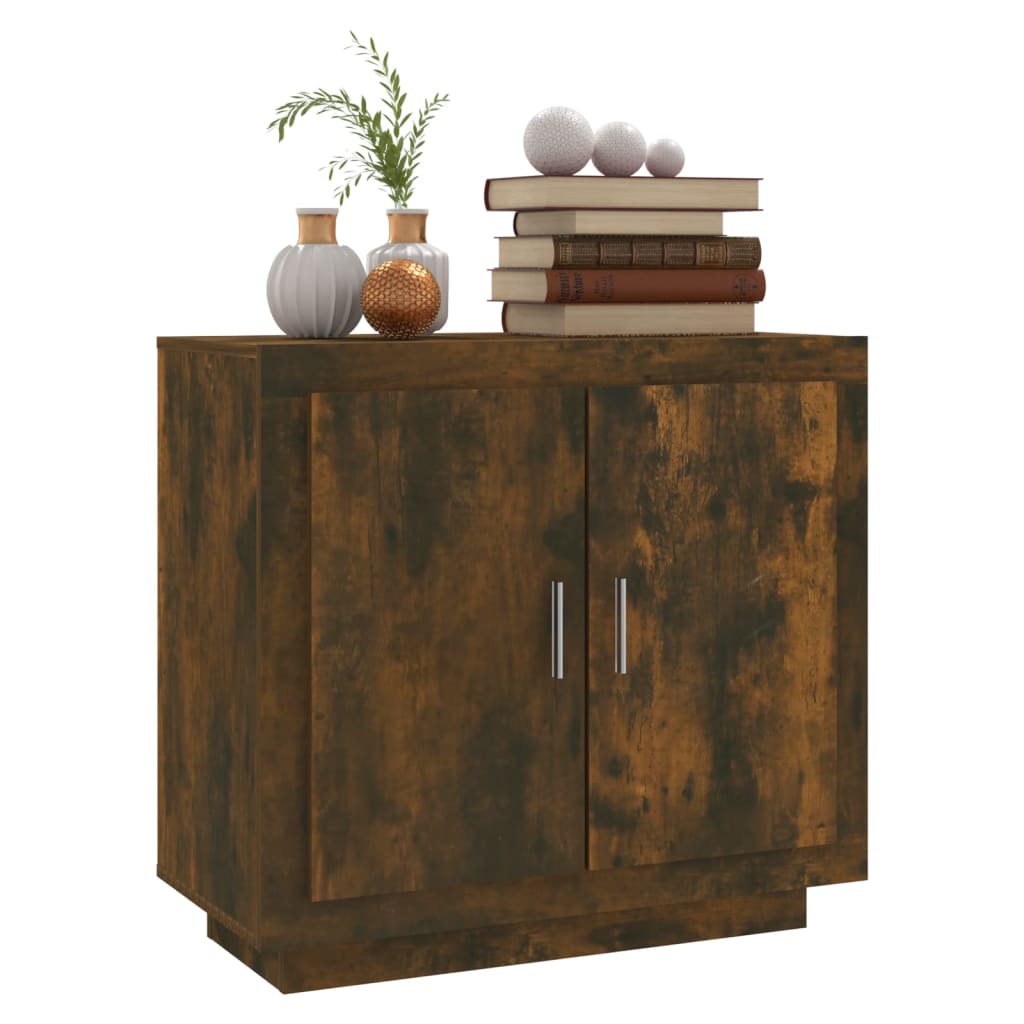 Sideboard Räuchereiche 80x40x75 cm Holzwerkstoff
